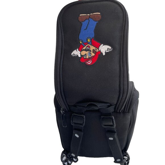 SOLD Nintendo Super Mario 3DS XL DS Deluxe Console Game Travel Bag Mini Backpack - Picture 6 of 11